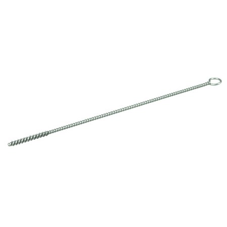WEILER 3/16" Hand Tube Brush, .005" Steel Wire Fill, 1-1/2" Brush Length 21091